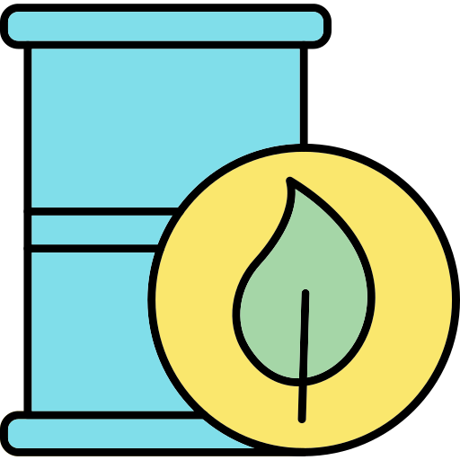 Oil barrel Generic Thin Outline Color icon