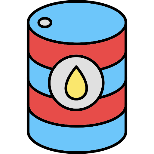 barril de óleo Generic Thin Outline Color Ícone