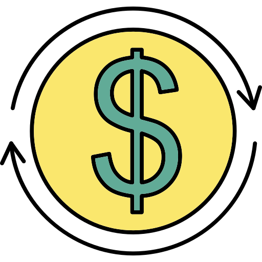 Money flow Generic Thin Outline Color icon