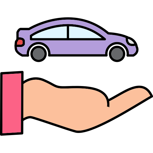 Car insurance Generic Thin Outline Color icon