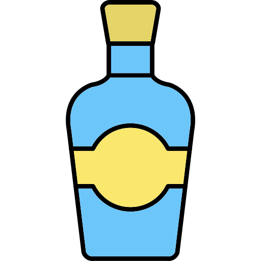 flasche Generic Thin Outline Color icon