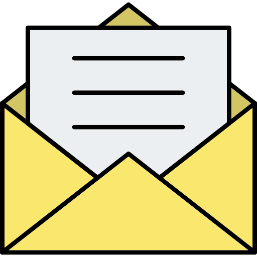 e-mail Generic Thin Outline Color ikona