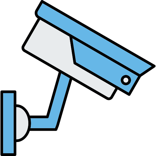 cctv Generic Thin Outline Color icon