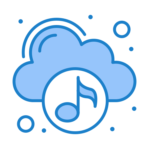 Music Generic Blue icon