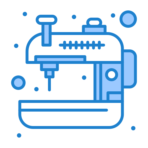 máquina de coser Generic Blue icono