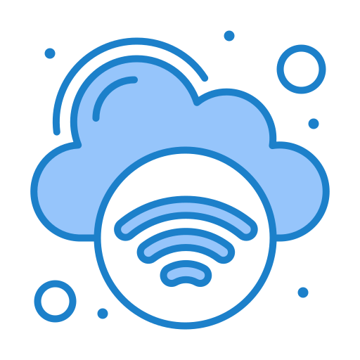 wi-fi Generic Blue icon