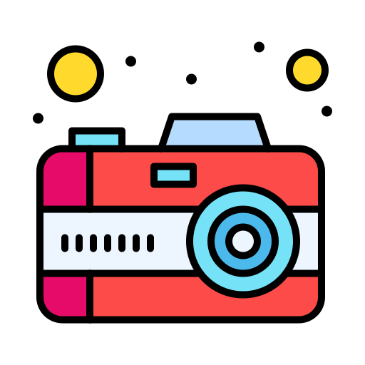 Камера Flatart Icons Lineal Color иконка
