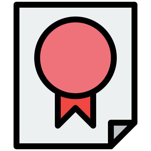 Award Flatart Icons Lineal Color icon