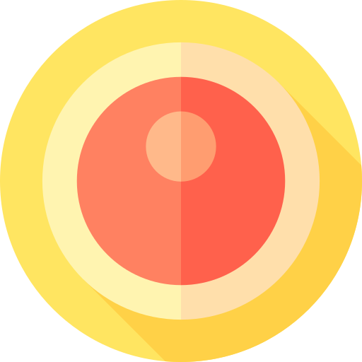 Ovum Flat Circular Flat icon