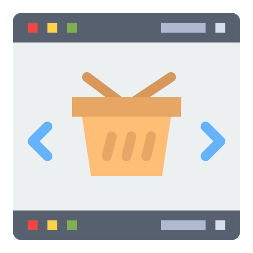 Shopping basket Flatart Icons Flat icon