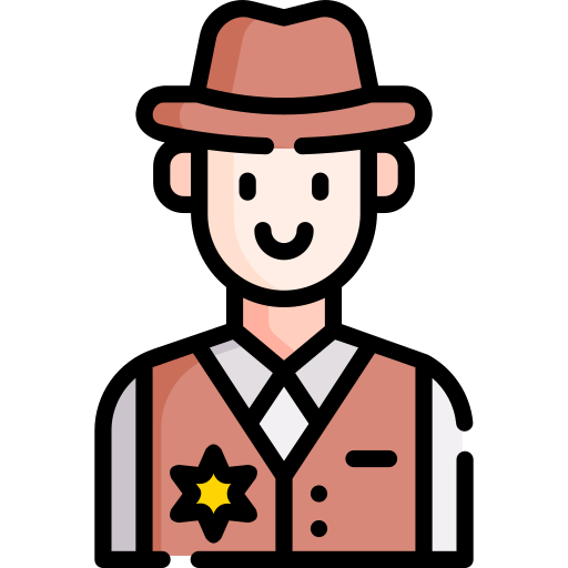 Sheriff Special Lineal color icon
