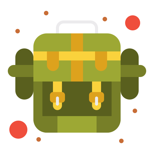 Backpack Flatart Icons Flat icon
