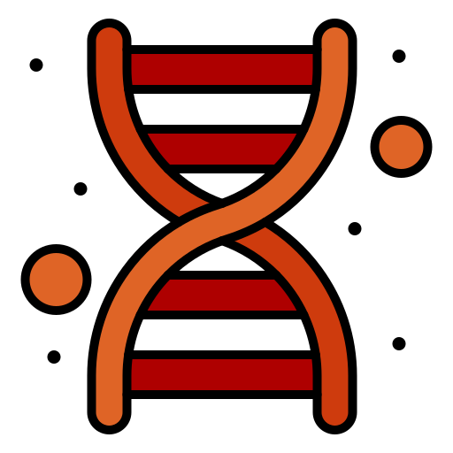 dna Flatart Icons Lineal Color icon