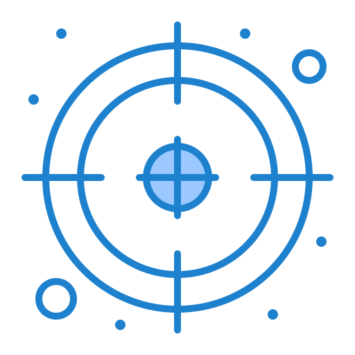 포인트 Generic Blue icon