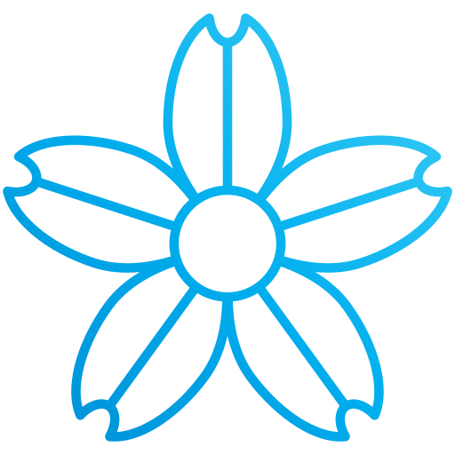 벚꽃 Generic Gradient icon