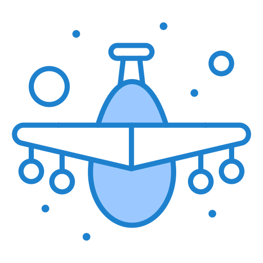 항공기 Generic Blue icon