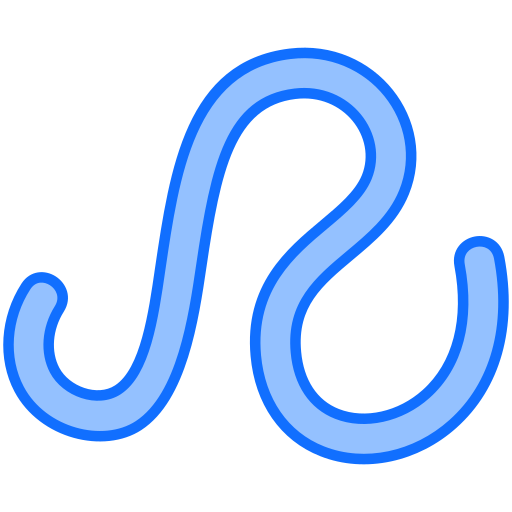 gusano Generic Blue icono