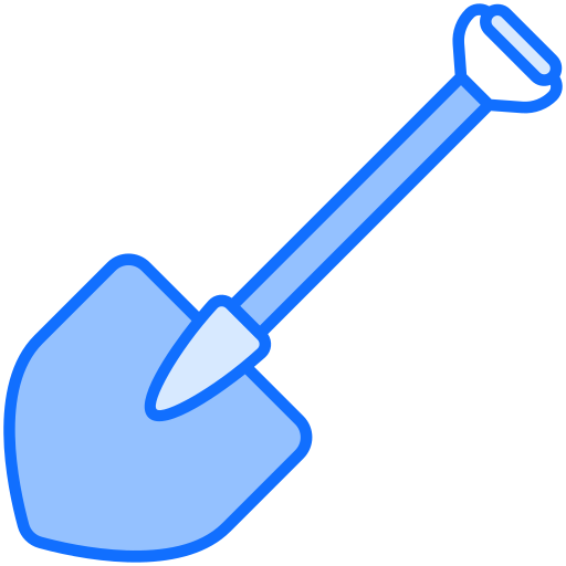 삽 Generic Blue icon