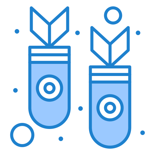 미사일 Generic Blue icon