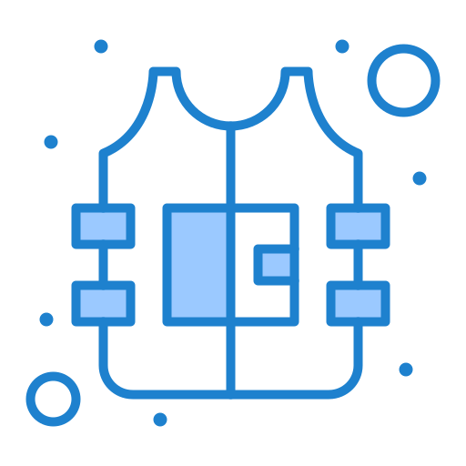 구명 조끼 Generic Blue icon