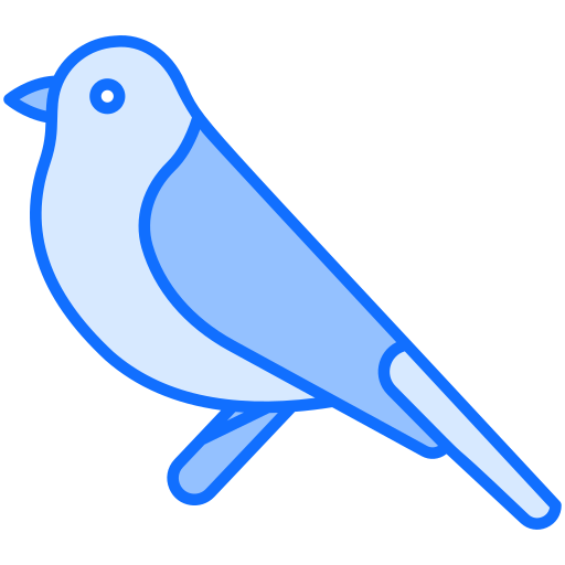 鳥 Generic Blue icon