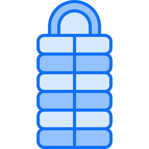 sac de couchage Generic Blue Icône