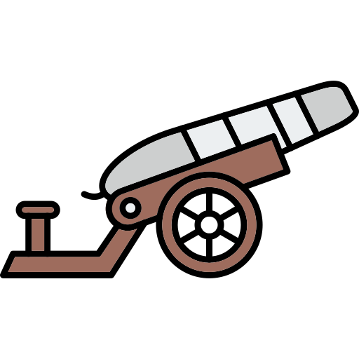 Cannon Generic Thin Outline Color icon