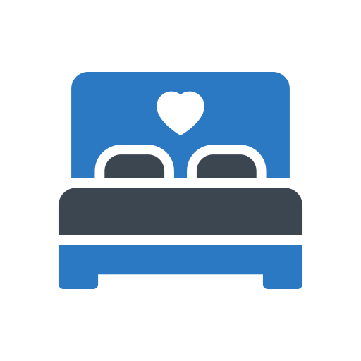 寝室 Generic Blue icon