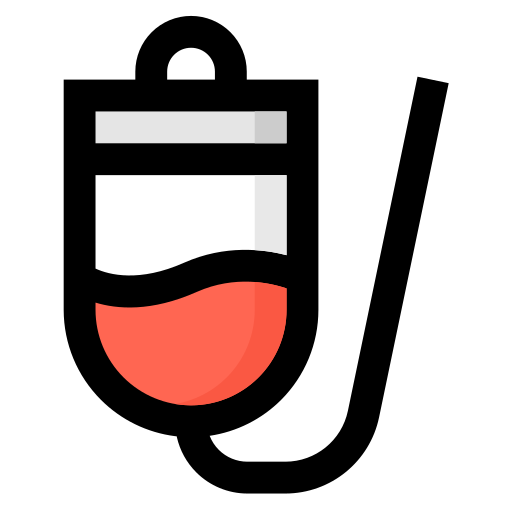 Blood bag Generic Outline Color icon