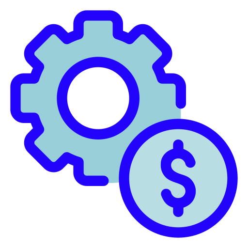 zarządzanie pieniędzmi Generic Blue ikona