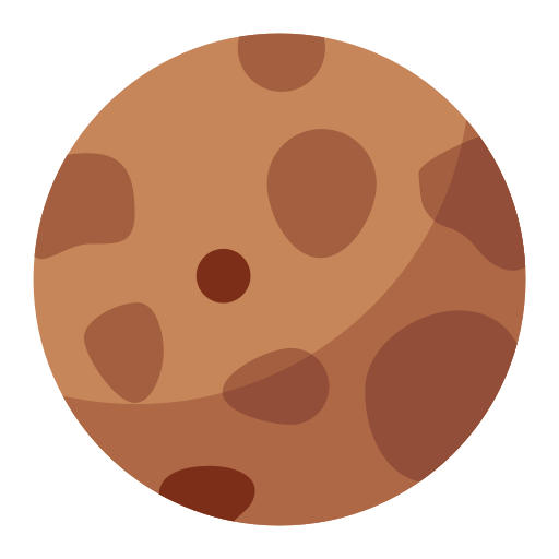 Луна Generic Flat иконка