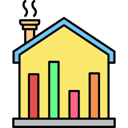 Real estate Generic Thin Outline Color icon