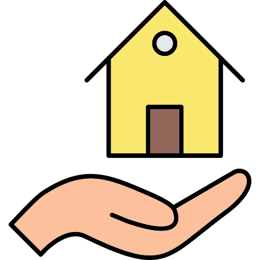Mortgage Generic Thin Outline Color icon
