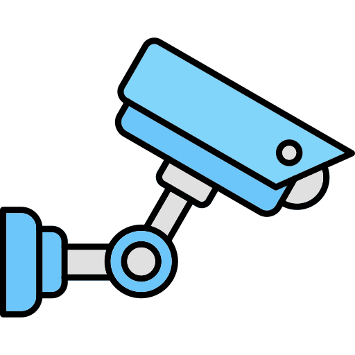 cctv 카메라 Generic Thin Outline Color icon