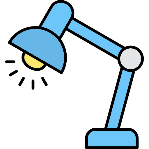 램프 Generic Thin Outline Color icon