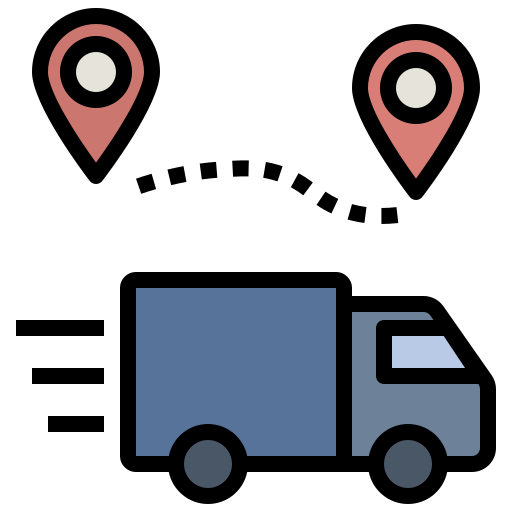 Logistic Generic Outline Color icon