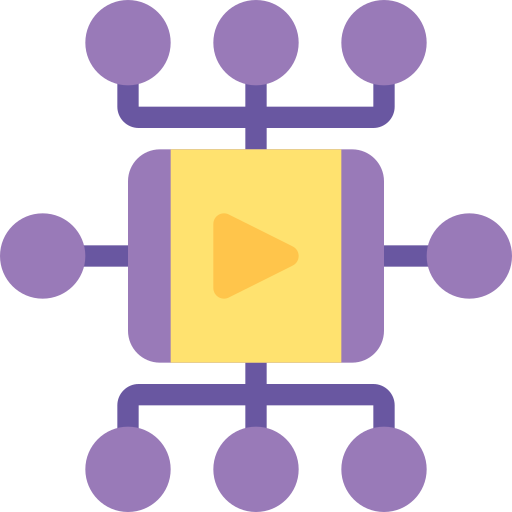 Video advertising Generic Flat icon
