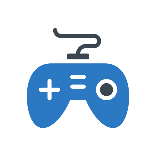 Game controller Generic Blue icon