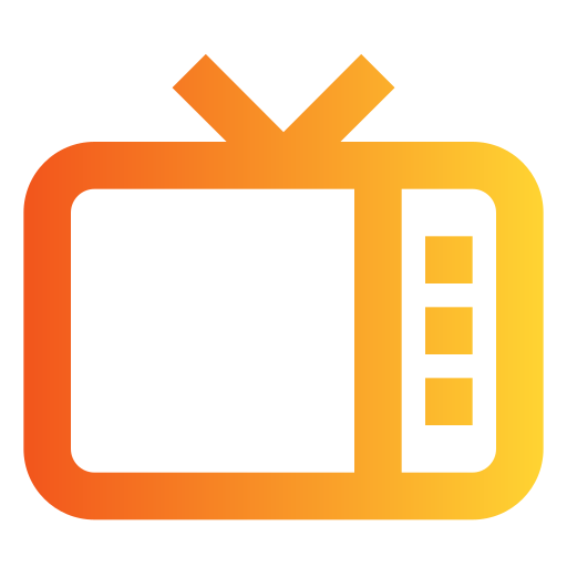 Televisions Generic Gradient icon