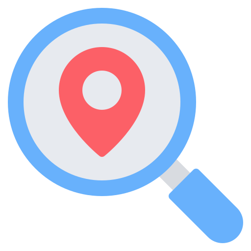 zoek locatie Generic Flat icoon