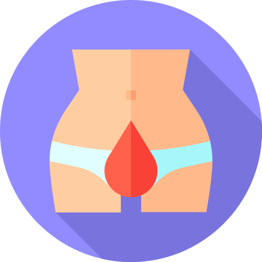 aborto espontáneo Flat Circular Flat icono