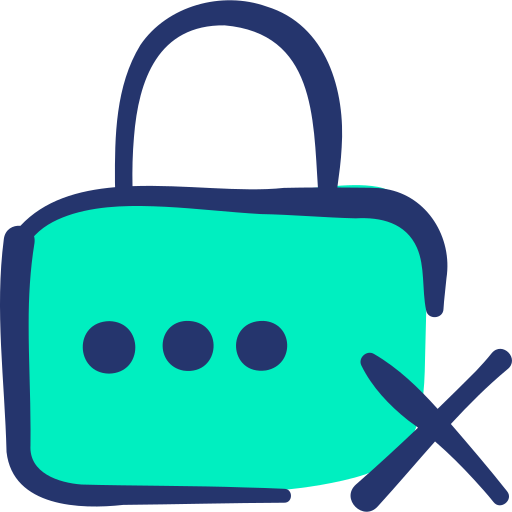 Неправильный пароль Basic Hand Drawn Lineal Color иконка