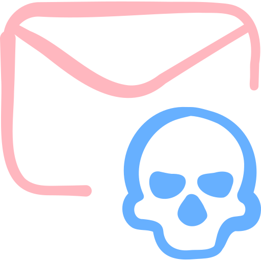 e-mail Basic Hand Drawn Color icona