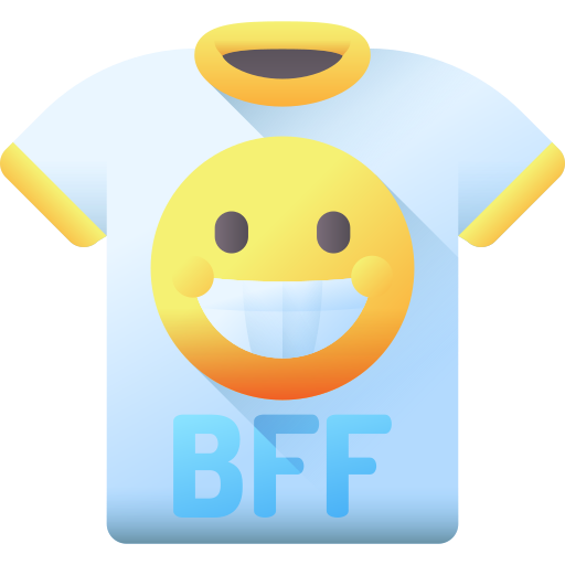shirt 3D Color icoon