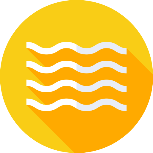 Fog Flat Circular Flat icon