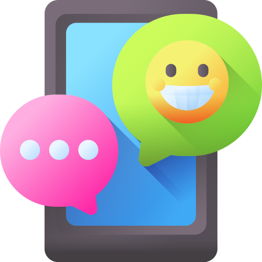 Chat 3D Color icon