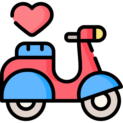 Scooter Special Lineal color icon