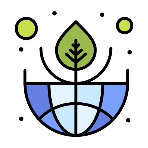잎 Flatart Icons Lineal Color icon