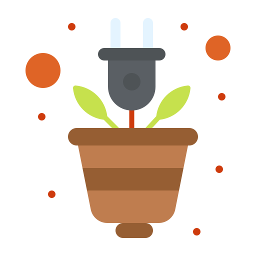 식물 Flatart Icons Solid icon