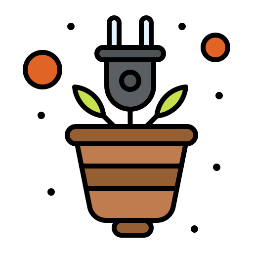 Plant Flatart Icons Lineal Color icon